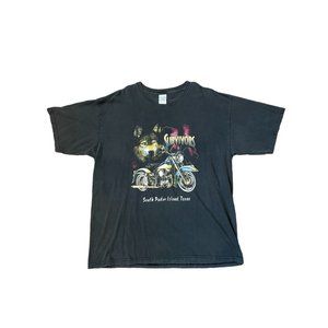 Vintage Rare Motorcycle Survivors Shirt Harley Sturgis Texas